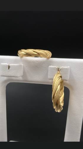 GOLD EARINGS K18