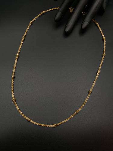 عقد ذهب أصفر عيار 21 