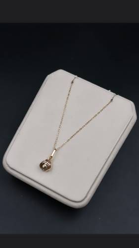 YELLOW GOLD NECKLACE K18