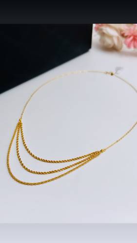 GOLD NECKLACE K21