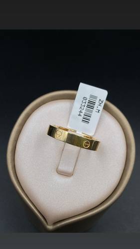 YELLOW GOLD RING K18
