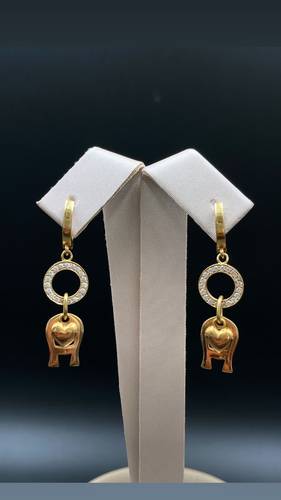 YELLOW GOLD EARINGS 18K