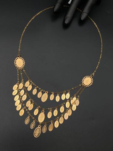 GOLD NECKLACE K21