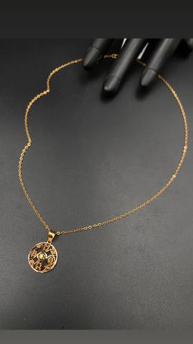 YELLOW GOLD NECKLACE K21