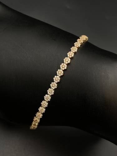 سوارة ذهب أصفر عيار 18 