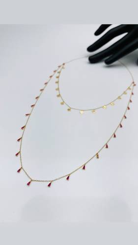 GOLD NECKLACE K18
