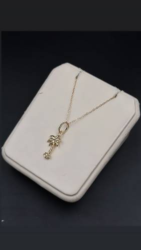 YELLOW GOLD NECKLACE K18