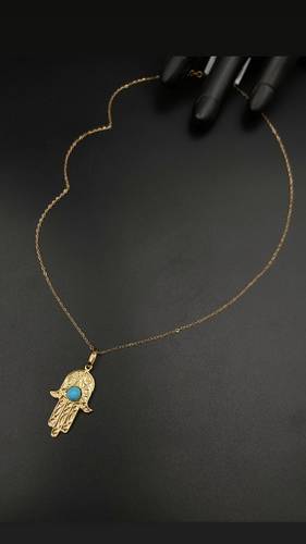YELLOW GOLD NECKLACE K18
