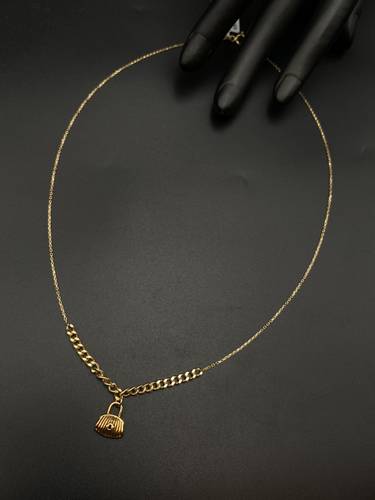 YELLOW GOLD NECKLACE K18