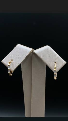 YELLOW GOLD EARINGS 18K