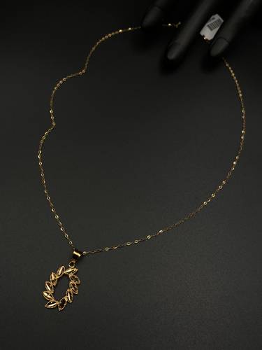 عقد ذهب أصفر عيار 21 