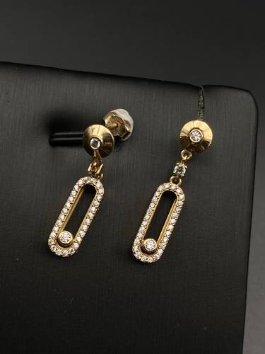 GOLD EARINGS K18