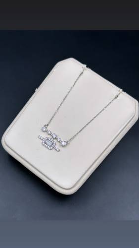 WHITE GOLD NECKLACE K18