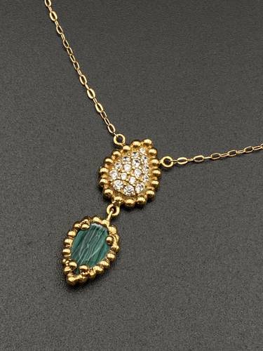 YELLOW GOLD NECKLACE K18
