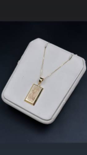 YELLOW GOLD NECKLACE K18