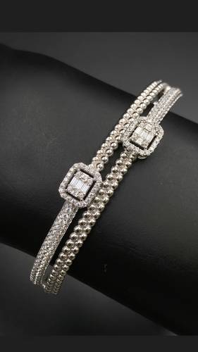 WHITE GOLD BRACELET K18