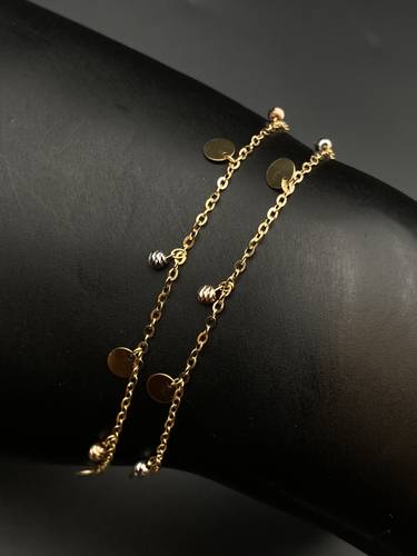 سوارة ذهب أصفر عيار 18 