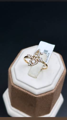 YELLOW GOLD RING 18K