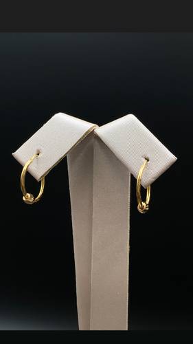 GOLD EARINGS 21K