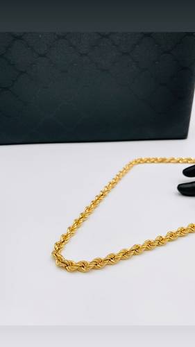 GOLD LONG NECKLACE K18