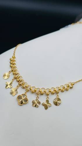 عقد ذهب عيار 21