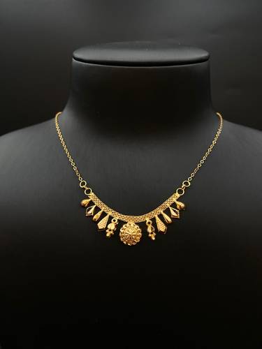 عقد ذهب اصفر عيار 21