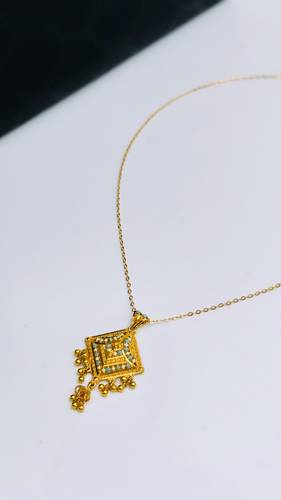 YELLOW GOLD NECKLACE K21