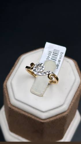 YELLOW GOLD RING 18K