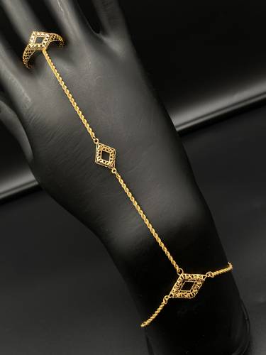 كف ذهب أصفر عيار 21 