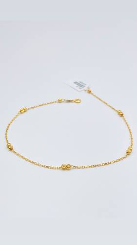 GOLD ANKLET K21