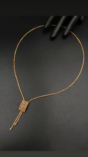 عقد ذهب أصفر عيار 21