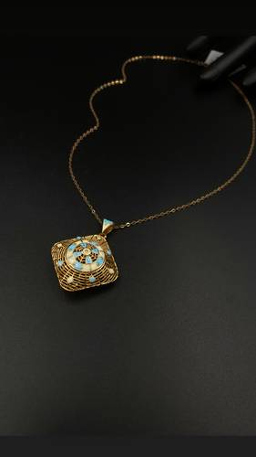 YELLOW GOLD NECKLACE K21