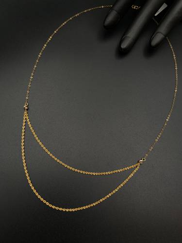 عقد ذهب أصفر عيار 21 