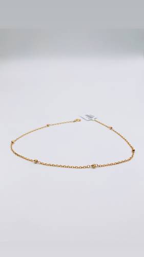 GOLD ANKLET K21