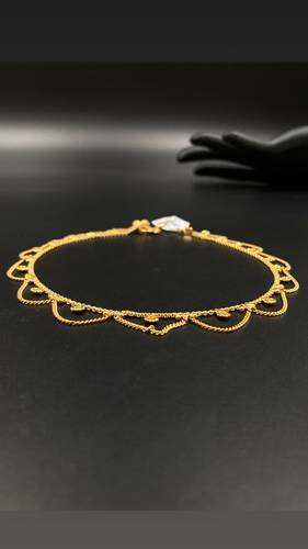 GOLD ANKLET K21