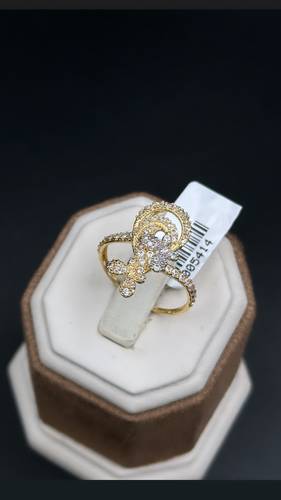 YELLOW GOLD RING 18K
