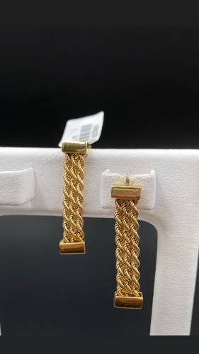 GOLD EARINGS K18