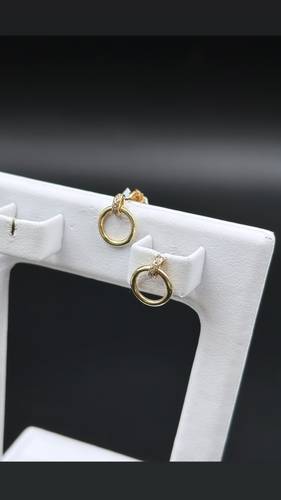 GOLD EARRINGS K18