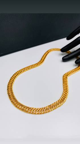 عقد ذهب أصفر عيار 21