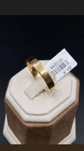 YELLOW GOLD RING K18