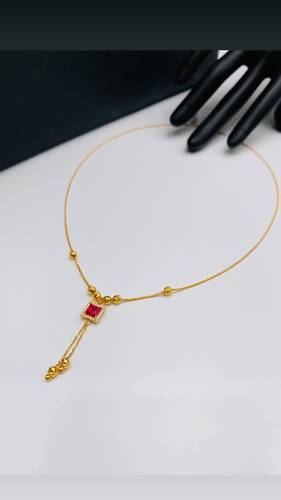 YELLOW GOLD NECKLACE K21