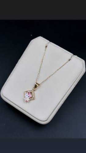 YELLOW GOLD NECKLACE K18