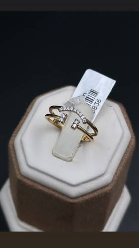 YELLOW GOLD RING 18K