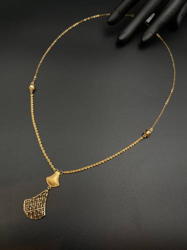 عقد ذهب أصفر عيار 21 