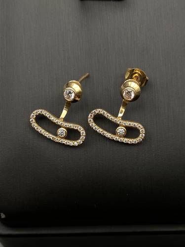 GOLD EARRINGS K18