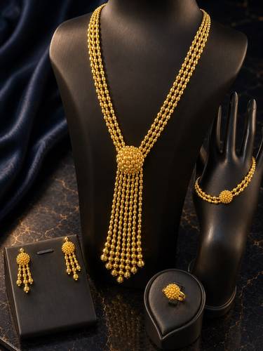 طقم سبحة دوريكا ذهب عيار 21 