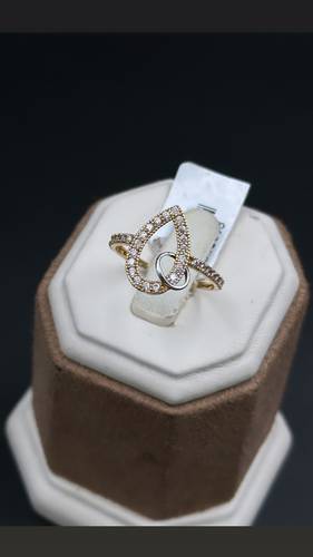 YELLOW GOLD RING 18K