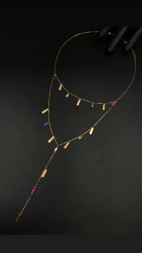 YELLOW GOLD NECKLACE K18