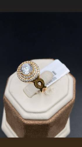 YELLOW GOLD RING K18