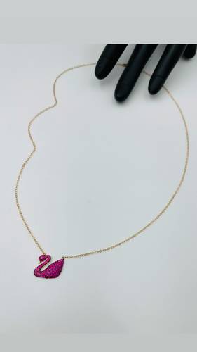 YELLOW GOLD NECKLACE K18